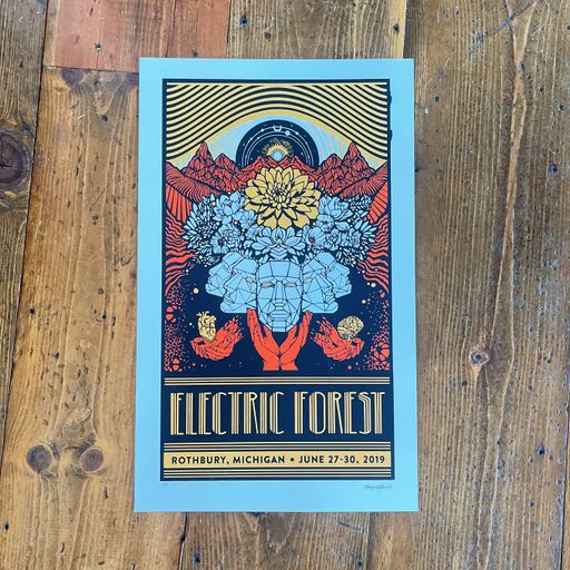 image of ELECTRIC FOREST - Artist Series Poster 