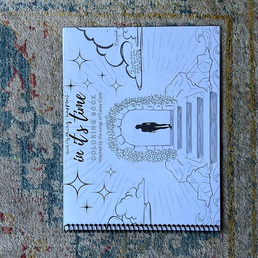 image of In Its Time EP Customized Coloring Book