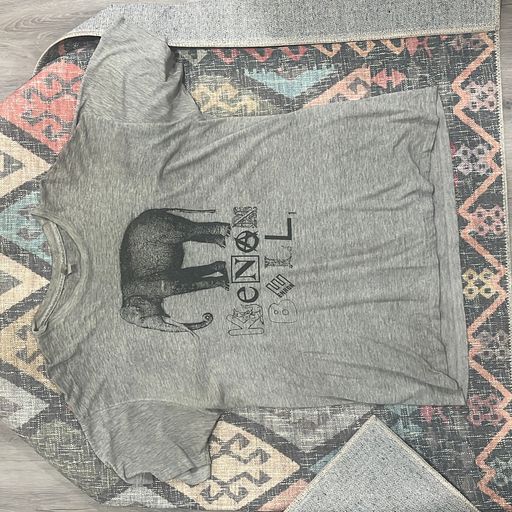 image of Kenan Bell “elephant print” logo T