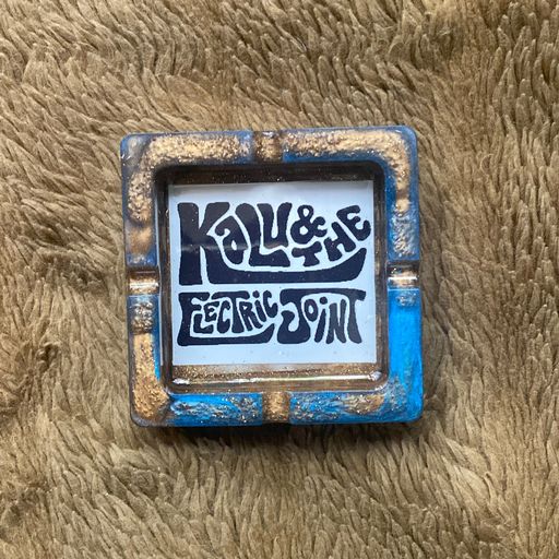 image of KEJ Dark Blue Gold Tray 2