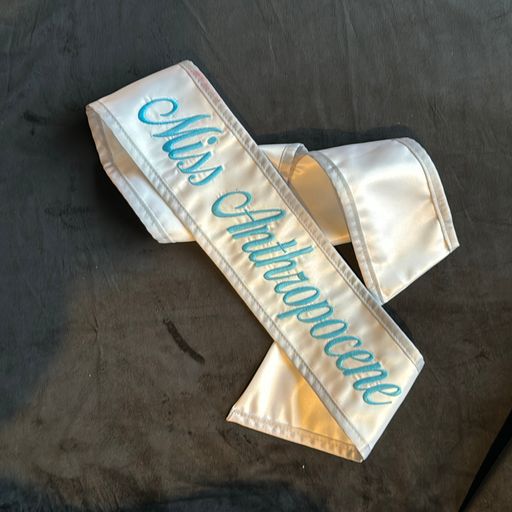 image of Miss Anthropocene Pageant Sash
