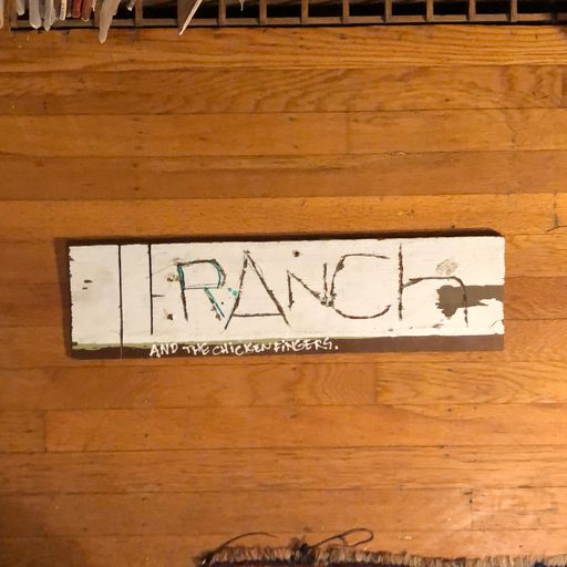 image of Front entry sign for Portland Punk Hous “The Ranch”