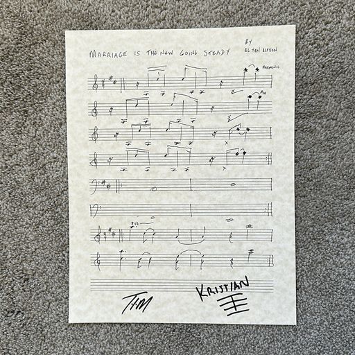 image of Marriage Is the New Going Steady sheet music