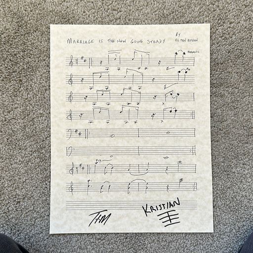image of Marriage Is the New Going Steady sheet music