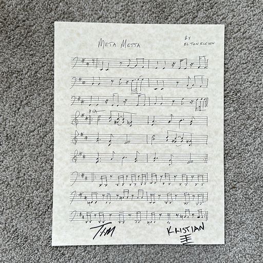 image of Meta Metta sheet music
