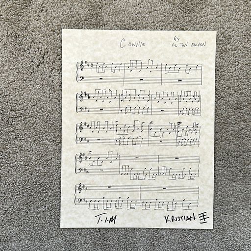 image of Connie sheet music