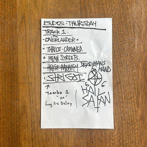 image of Budos Studio Notes