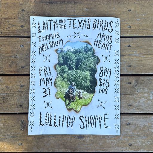 image of Original Show Poster Lollipop Shoppe, Portland OR May 31 2024
