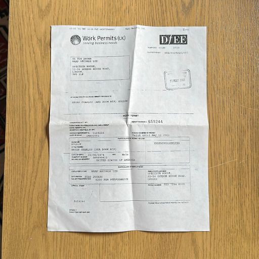 image of First UK Gig Work Permit
