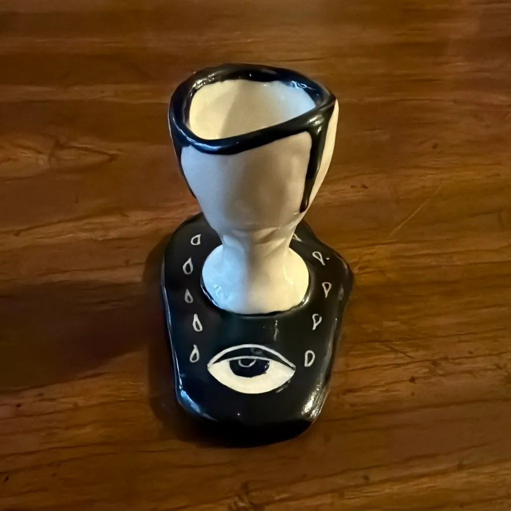 image of Crying Eyes Candle Holder