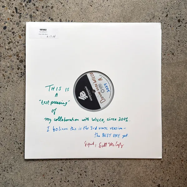 image of Test Pressing of The Minus 5 “Down With Wilco”