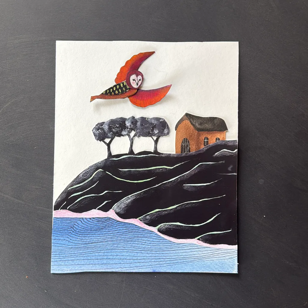 image of “House on Black Rock” Collage #2 from Stop Motion Animation