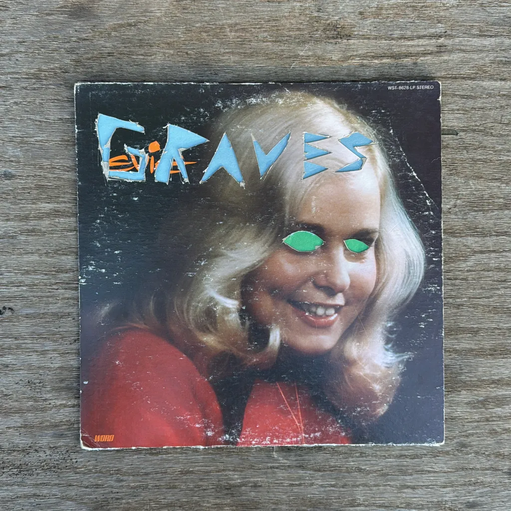 image of Graves “SUMMR BUMMR” limited edition LP with hand made cover