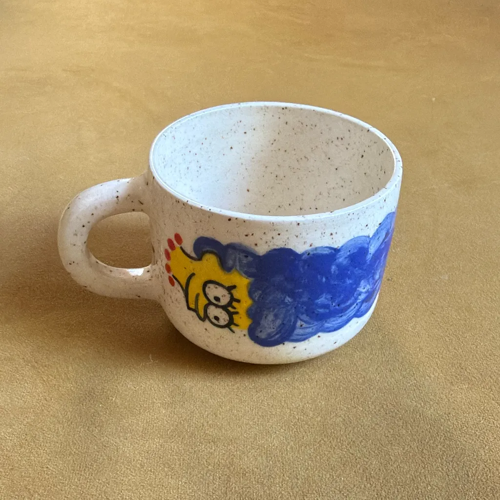 image of Marge Infinity Mug #2 (hand painted)
