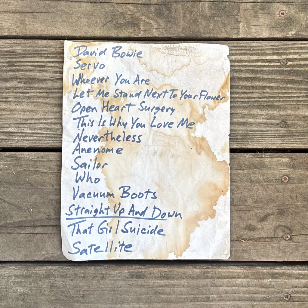 image of BJM Backyard Show Setlist from 2001