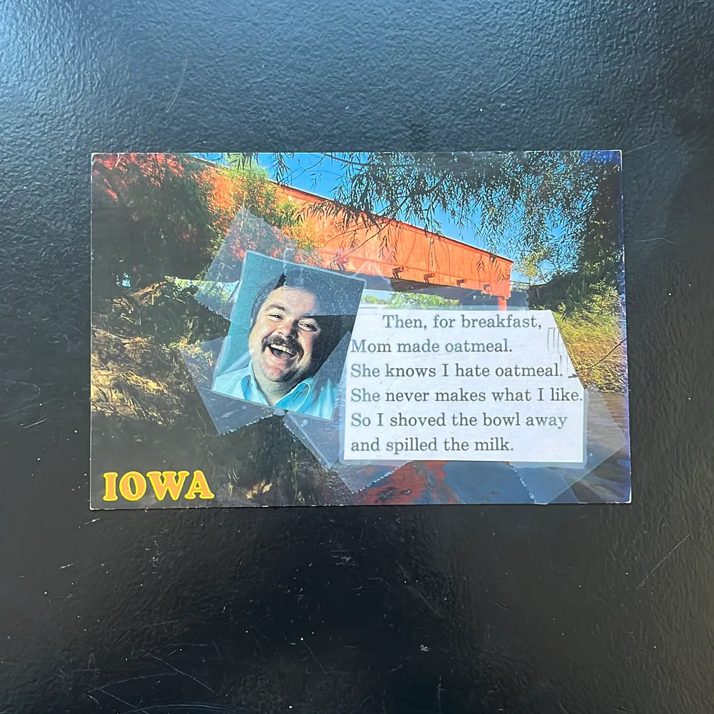 image of Postcard #14 :: Iowa Breakfast Tragedy Cover-up