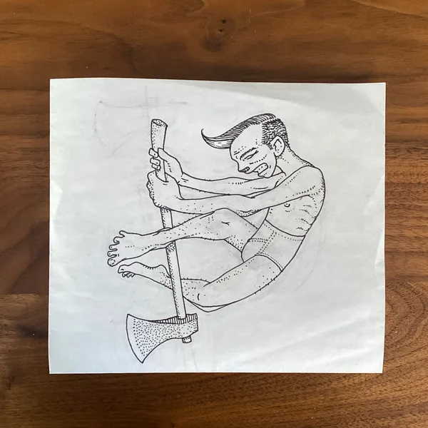 image of Underpantsed Axewielder