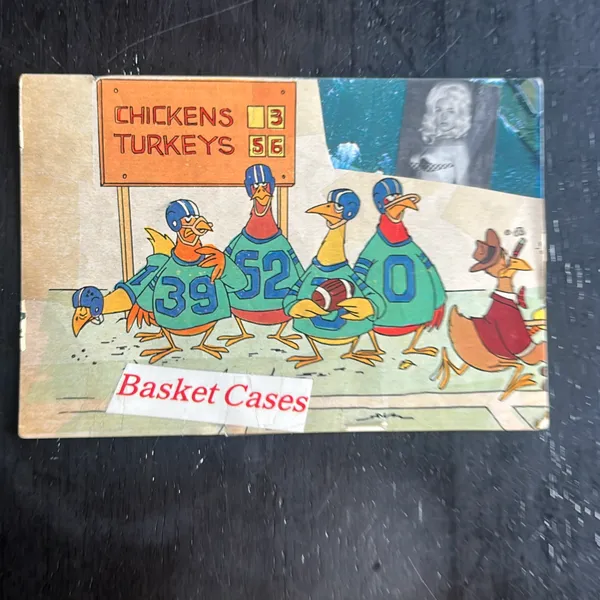 image of Postcard #33 :: A Game Of Chicken And A Babe Broke Out