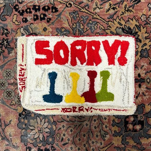 image of Says Sorry (fiber wall hanging) 