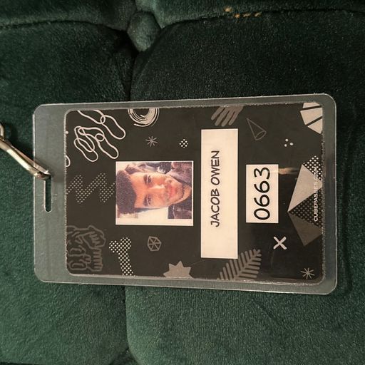 image of One Direction "On the Road Again" tour lanyard